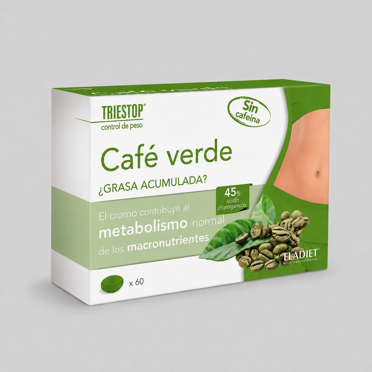 Café Verde Triestop Eladiet (60 comprimidos)
